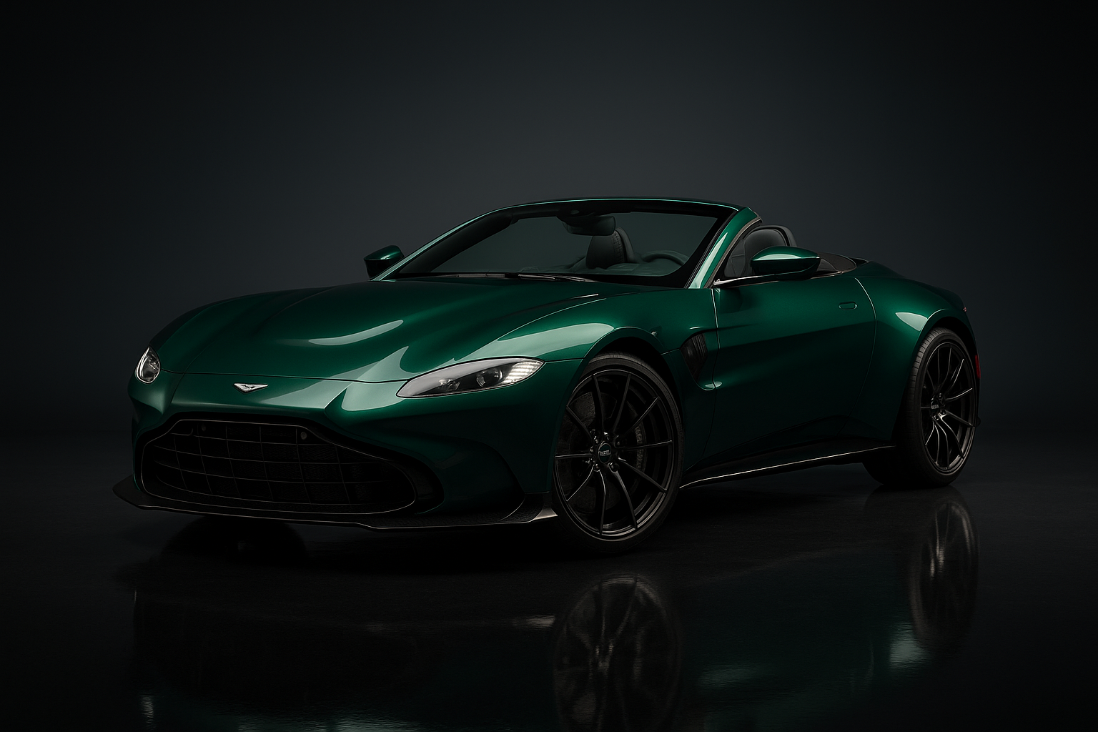 2023 Aston Martin Vantage V12 Roadster, stock photo