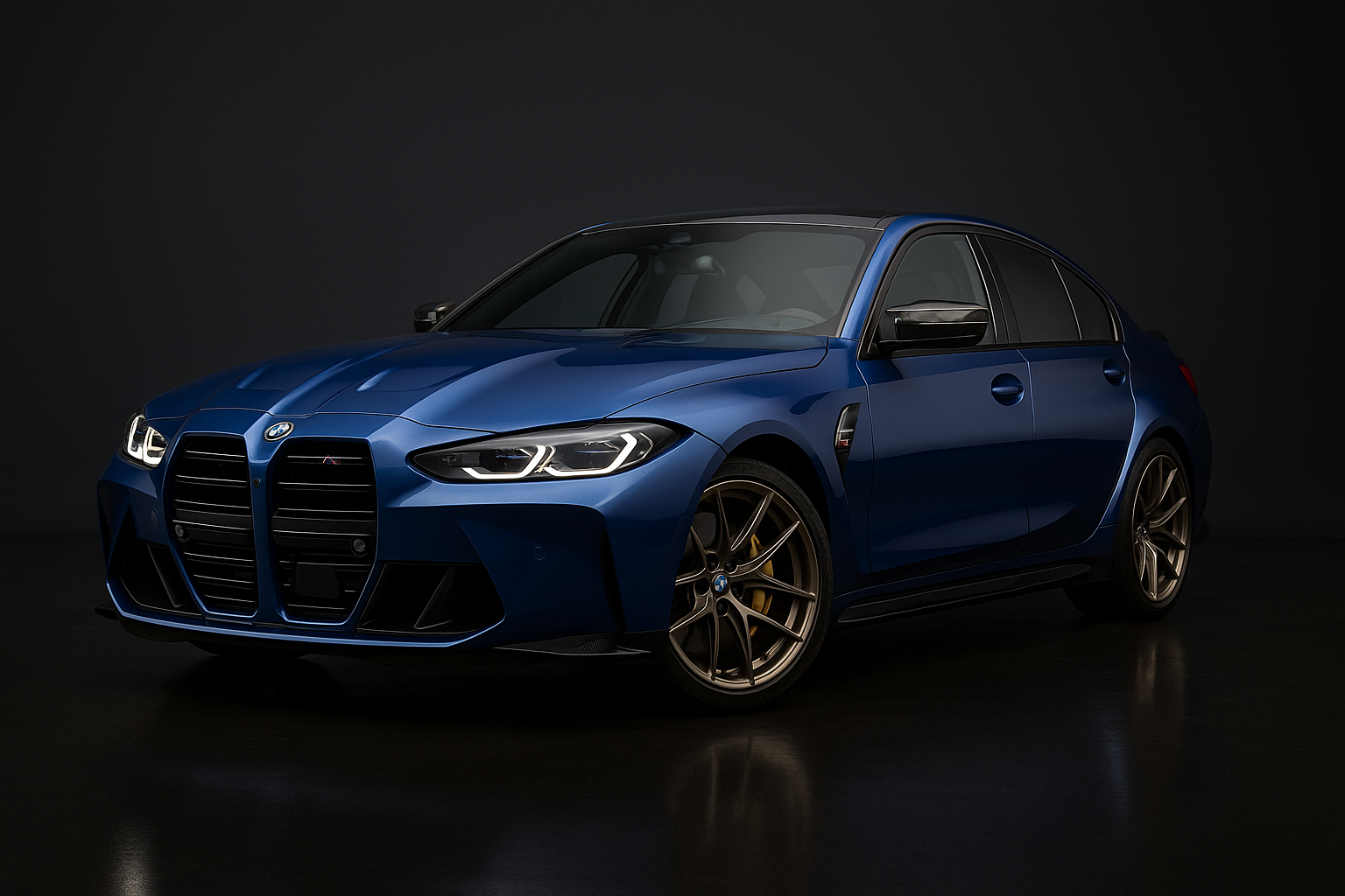 2024 BMW M3 CS, stock photo