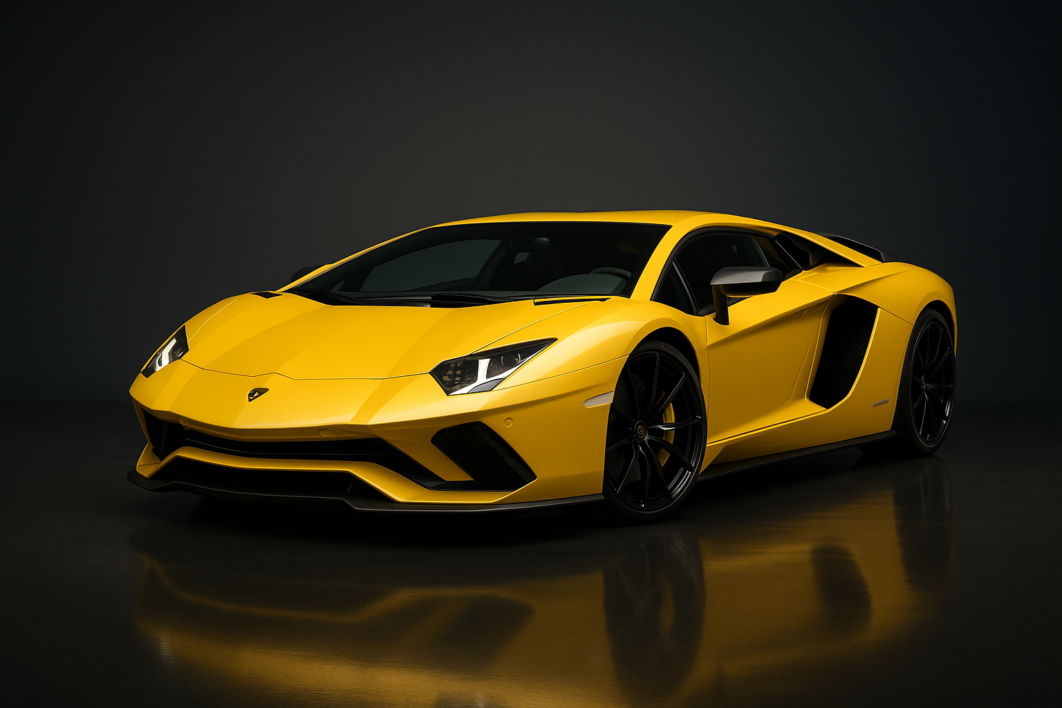 2018 Lamborghini Aventador LP740-4 S, stock photo