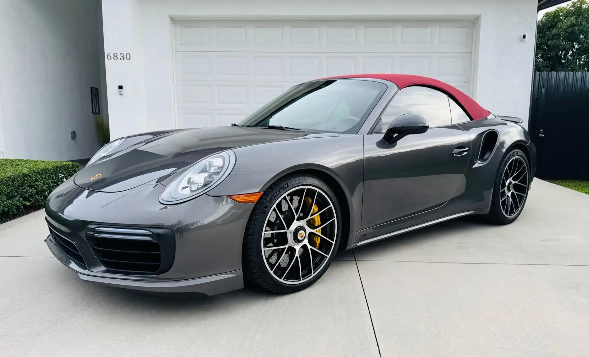 2017 Porsche 911 Turbo S Cabriolet, sold Nov 2025