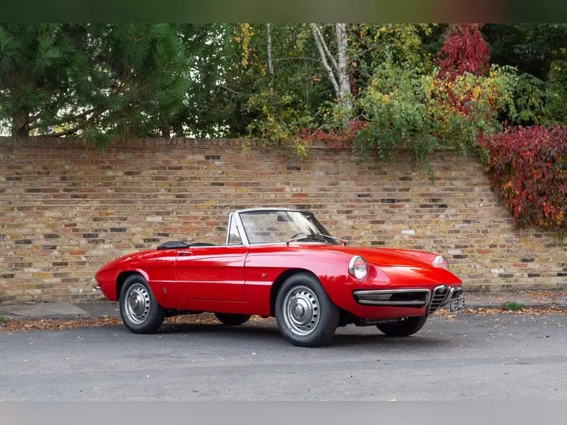 1966 Alfa Romeo Spider Duetto, sold Dec 2025