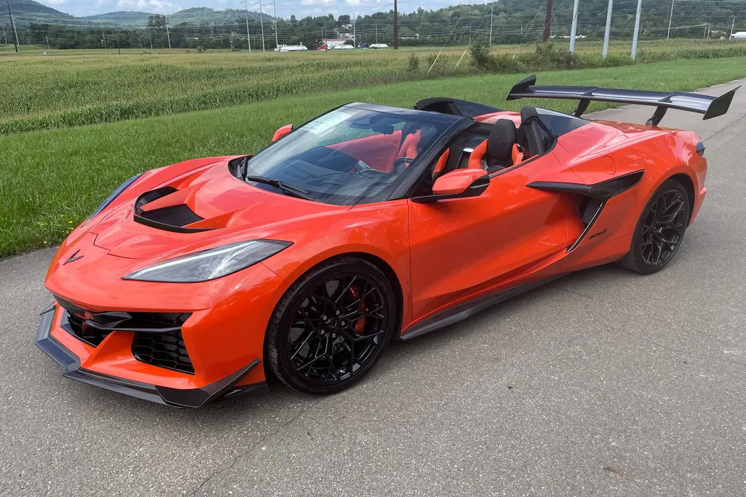 2025 Chevrolet Corvette ZR1, sold Sep 2026