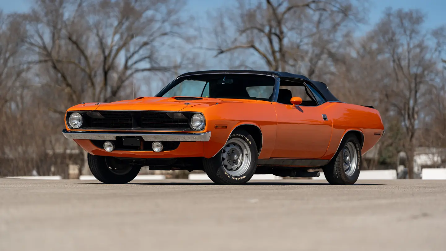 1970 Plymouth Cuda Hemi Cuda Convertible, sold May 2026