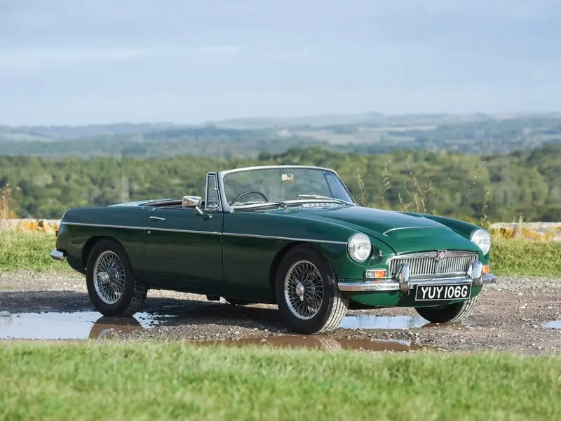 1967 MG MGC Roadster, sold Oct 2026