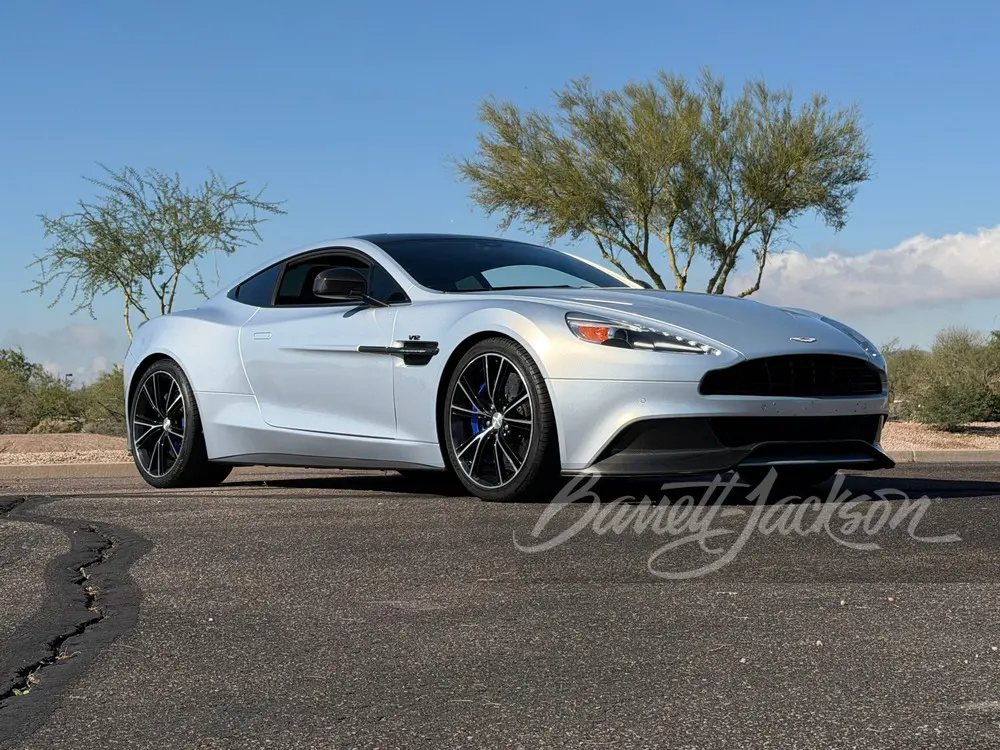 2012 Aston Martin Vanquish Coupe, sold Jan 2026