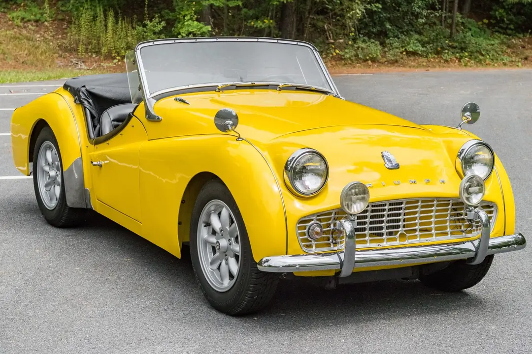 1955 Triumph TR3, sold Oct 2026
