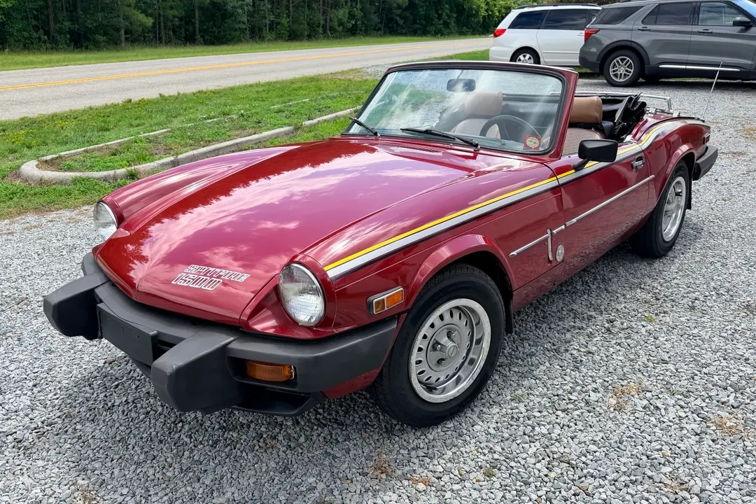 1974 Triumph Spitfire 1500, sold Jul 2026