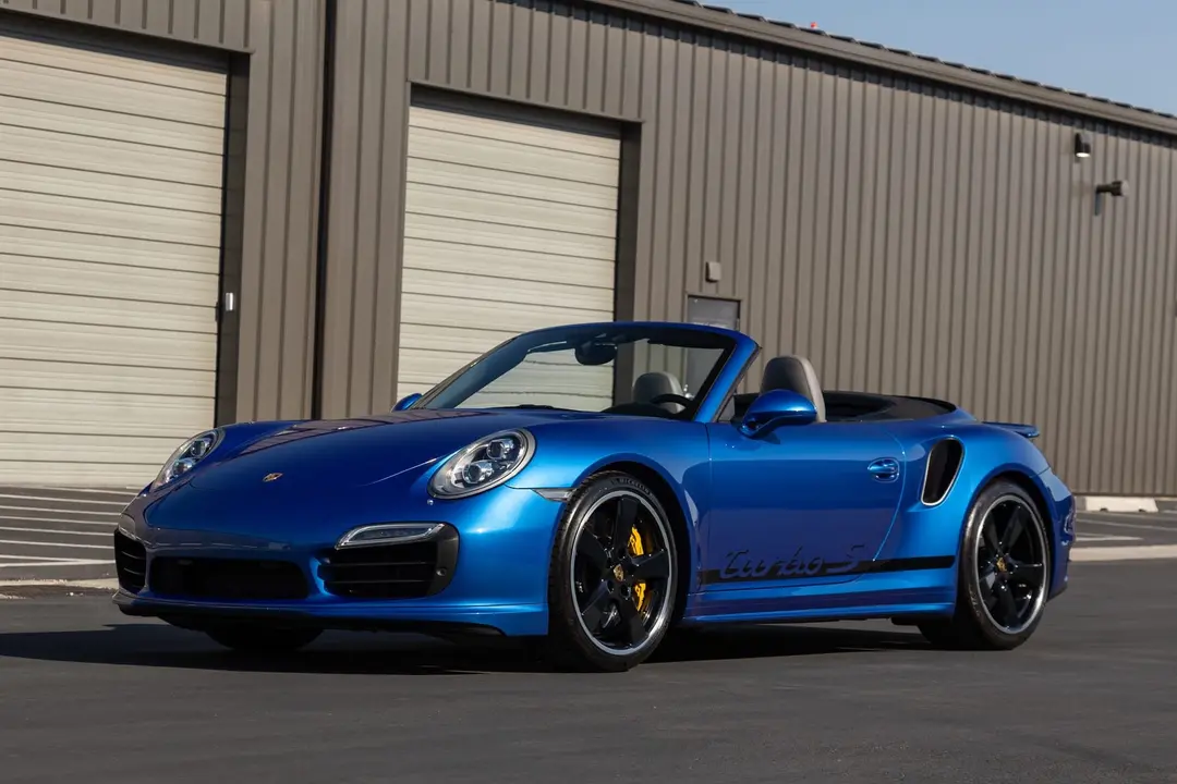 2014 Porsche 911 Turbo S Cabriolet, sold Aug 2026