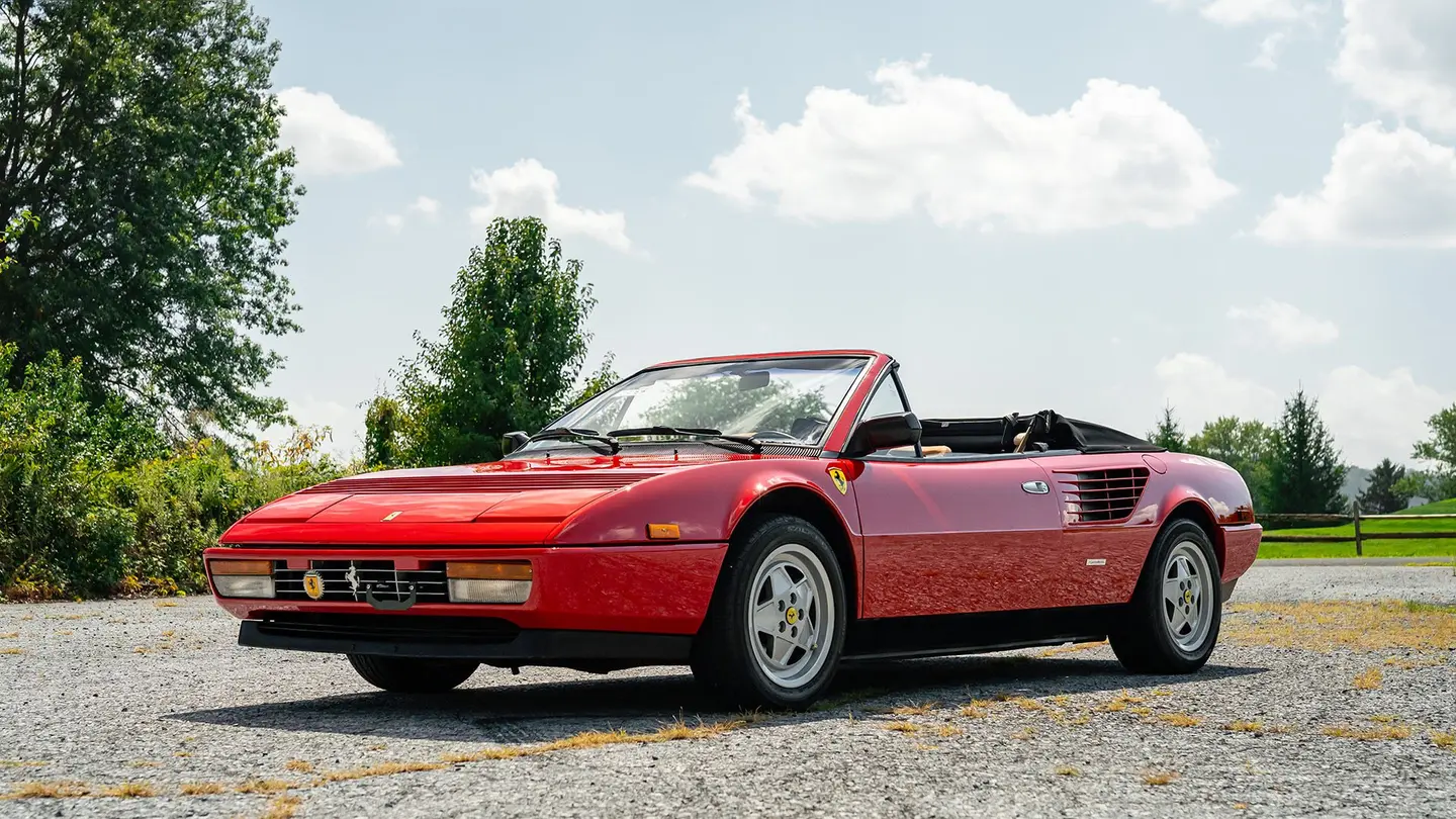 1986 Ferrari Mondial 3.2 Cabriolet, sold Oct 2026