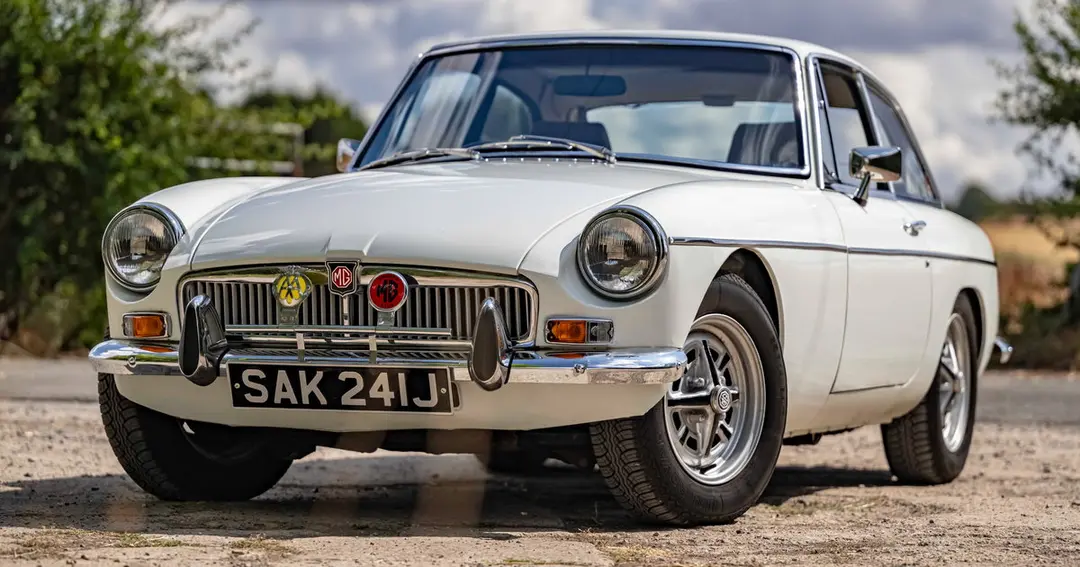 1965 MG MGB GT, sold Sep 2026