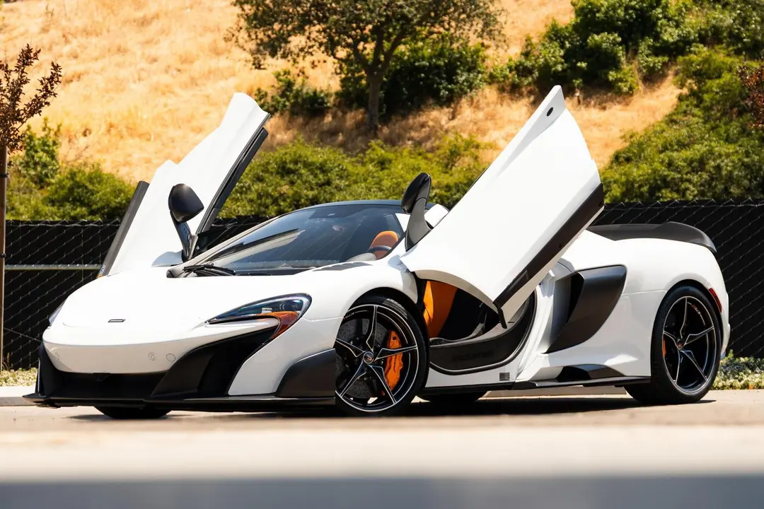 2015 McLaren 675LT Spider, sold Jun 2025