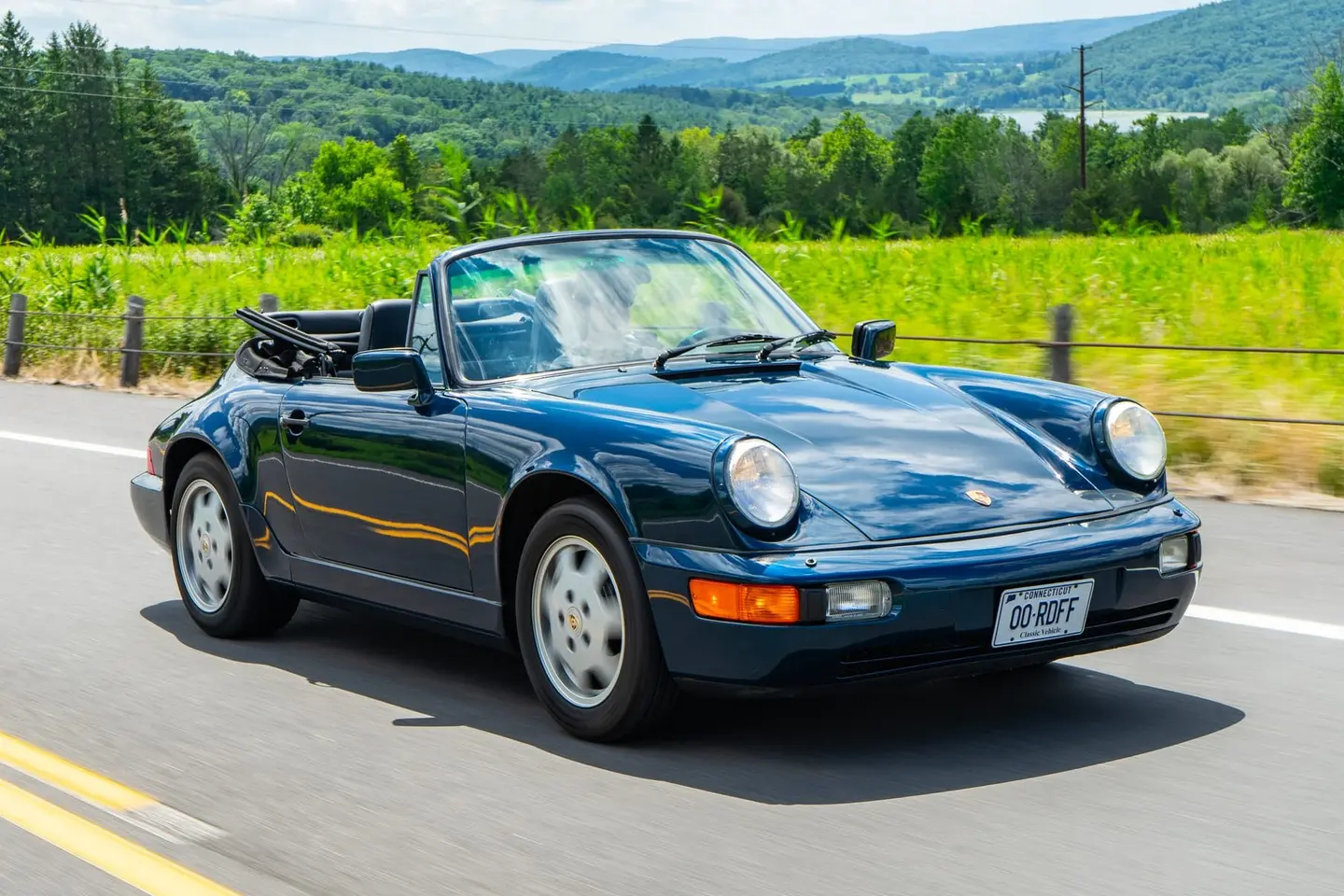 1990 Porsche 911 Carrera 2 Cabriolet, sold Aug 2026