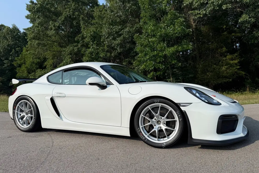 2015 Porsche Cayman GT4, sold Sep 2026