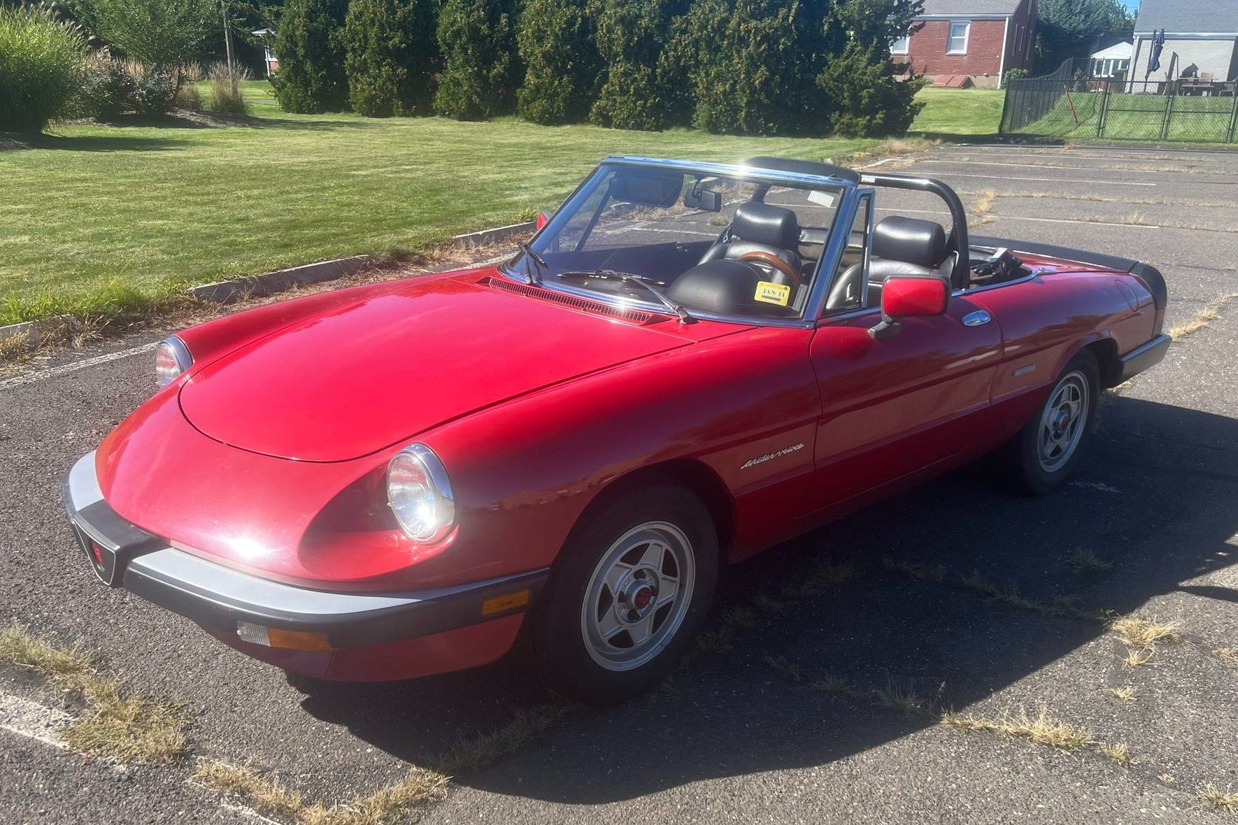 1986 Alfa Romeo 105 Series Spider