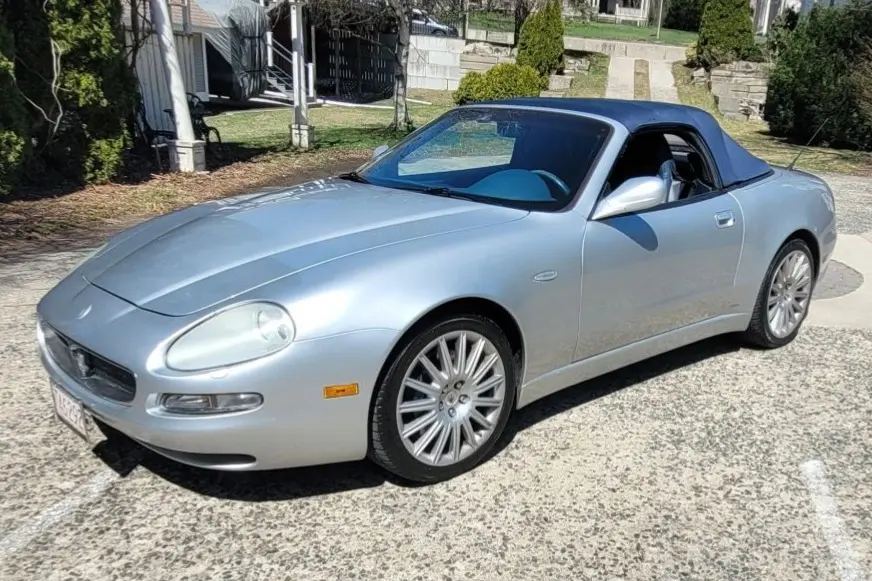 2001 Maserati Spyder, sold Apr 2026