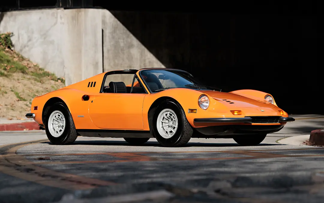 1972 Ferrari Dino 246 GTS Chairs & Flares, sold Mar 2026