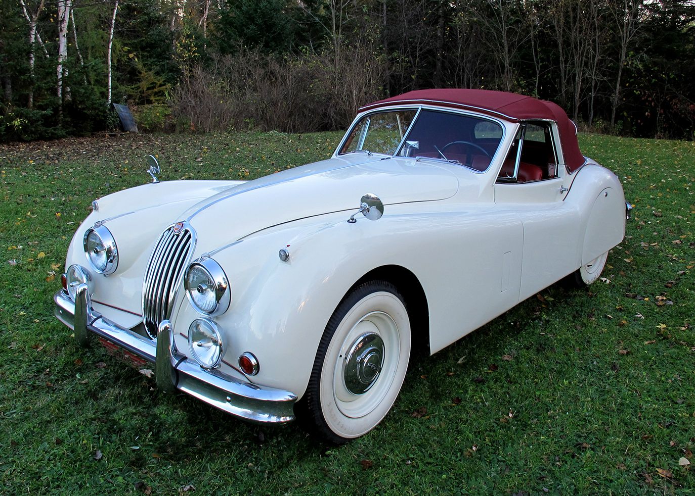 1954 Jaguar XK140 Coupe, sold May 2022