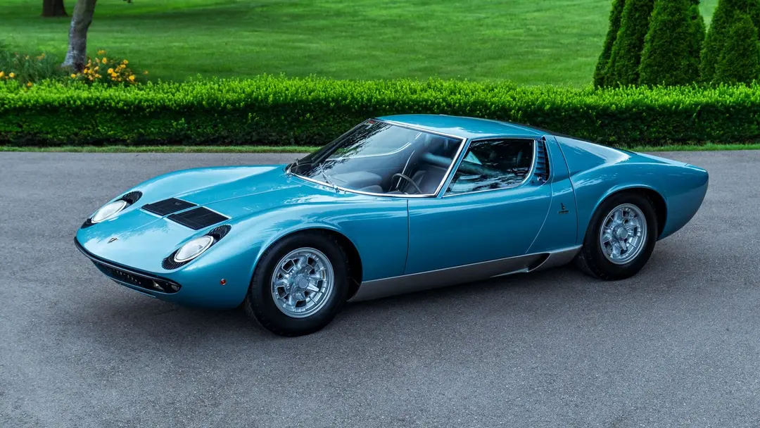 1968 Lamborghini Miura P400 S, sold Aug 2026