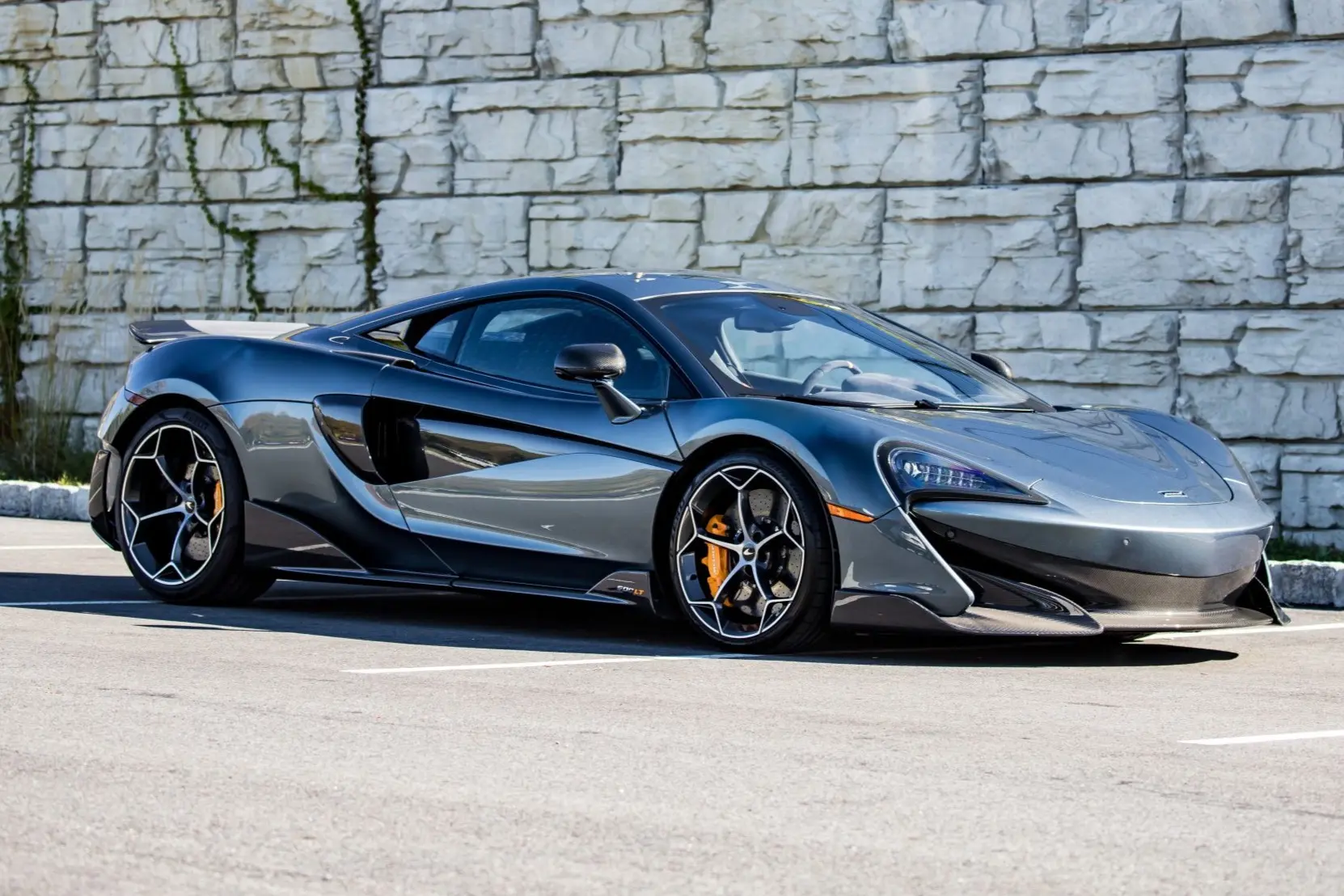 2019 McLaren 600LT Coupe, stock photo