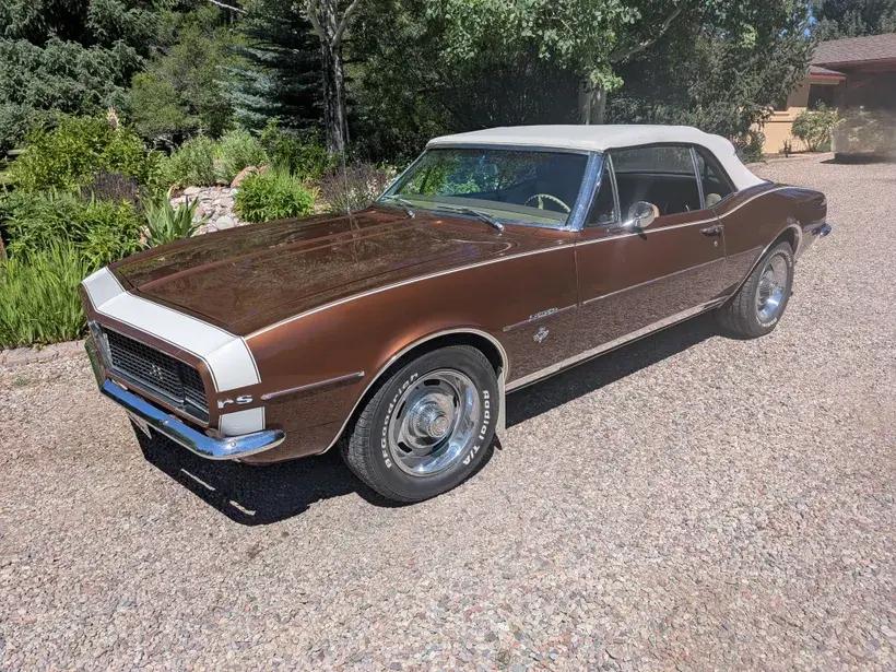 1967 Chevrolet Camaro Convertible, sold Sep 2026