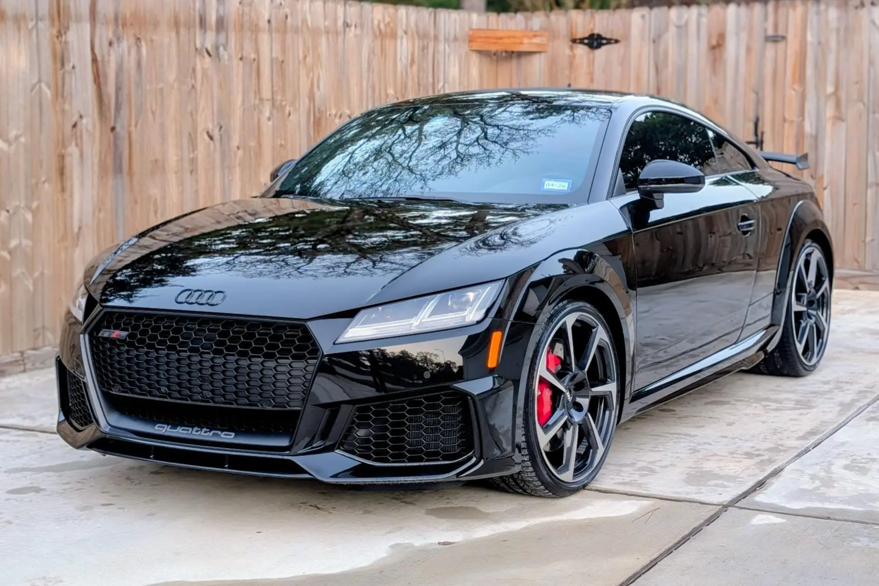 2018 Audi TT RS, sold Nov 2025