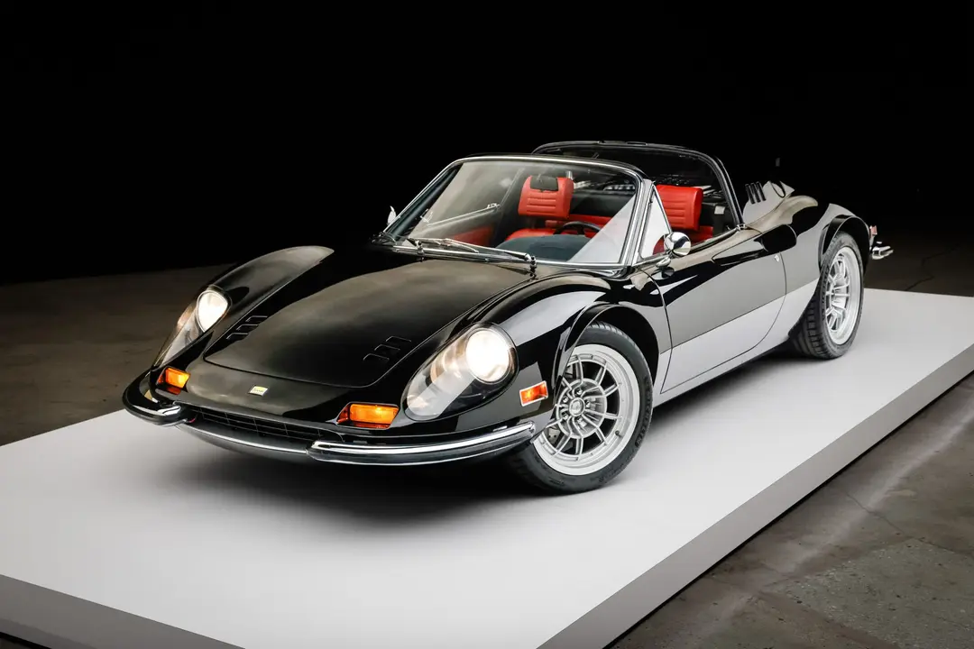 1972 Ferrari Dino 246 GTS Chairs & Flares, sold Jun 2026