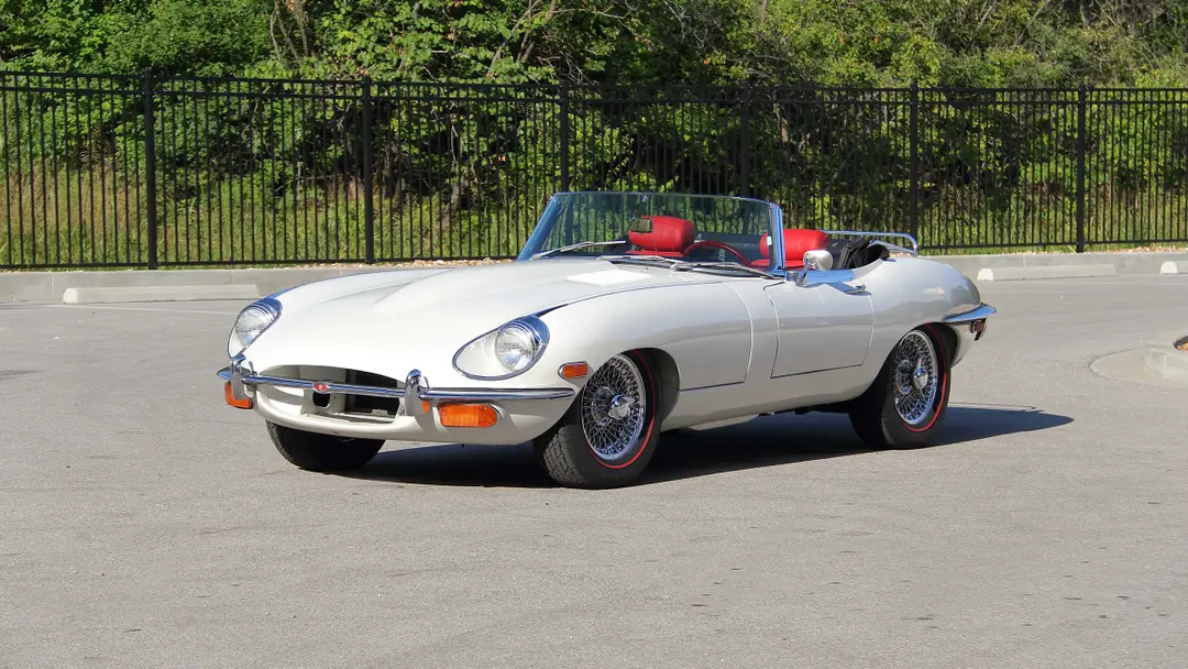 1968 Jaguar E-Type Roadster, sold Aug 2026