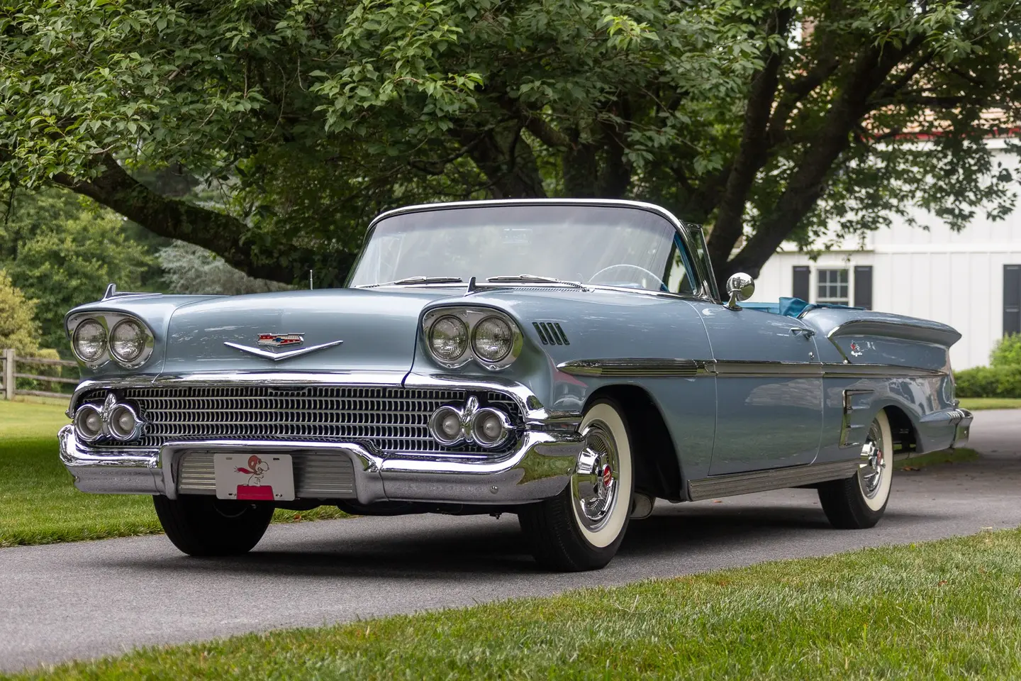 1958 Chevrolet Impala Convertible, sold Jul 2026