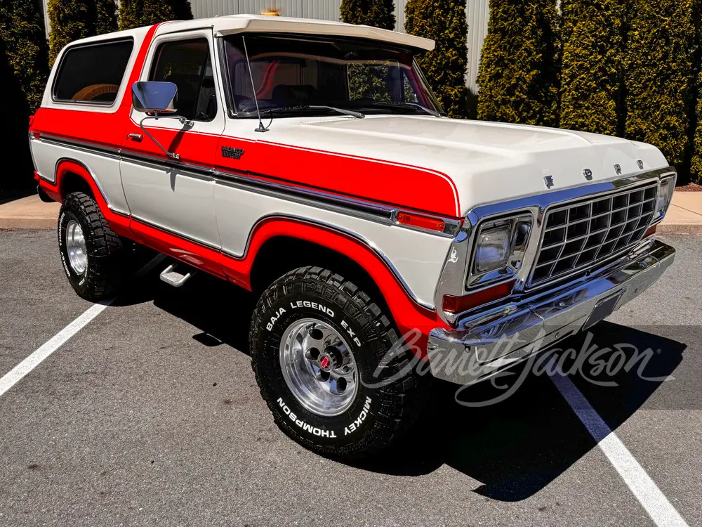 1978 Ford Bronco, sold Sep 2026