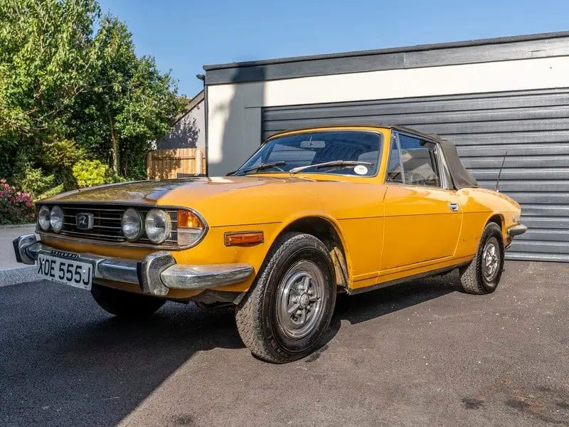 1970 Triumph Stag, sold Sep 2026