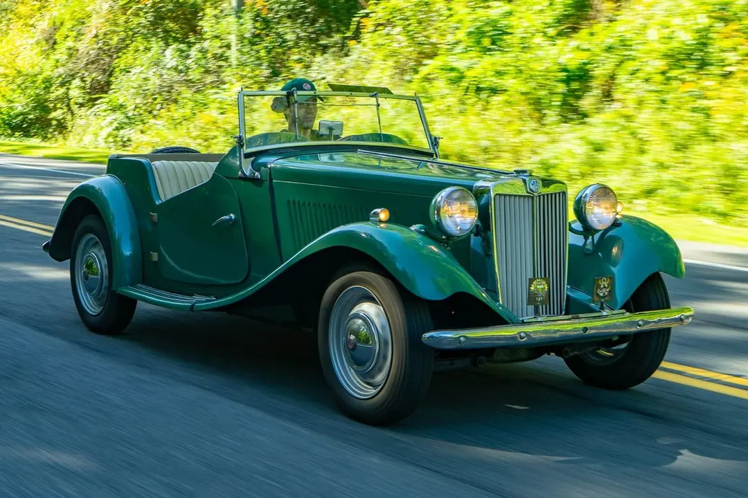 1949 MG TD, sold Sep 2026