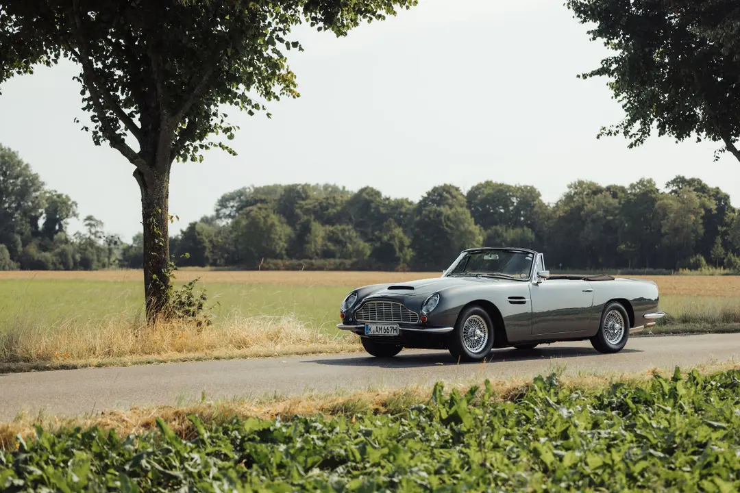 1966 Aston Martin DB6 Volante, sold Oct 2025