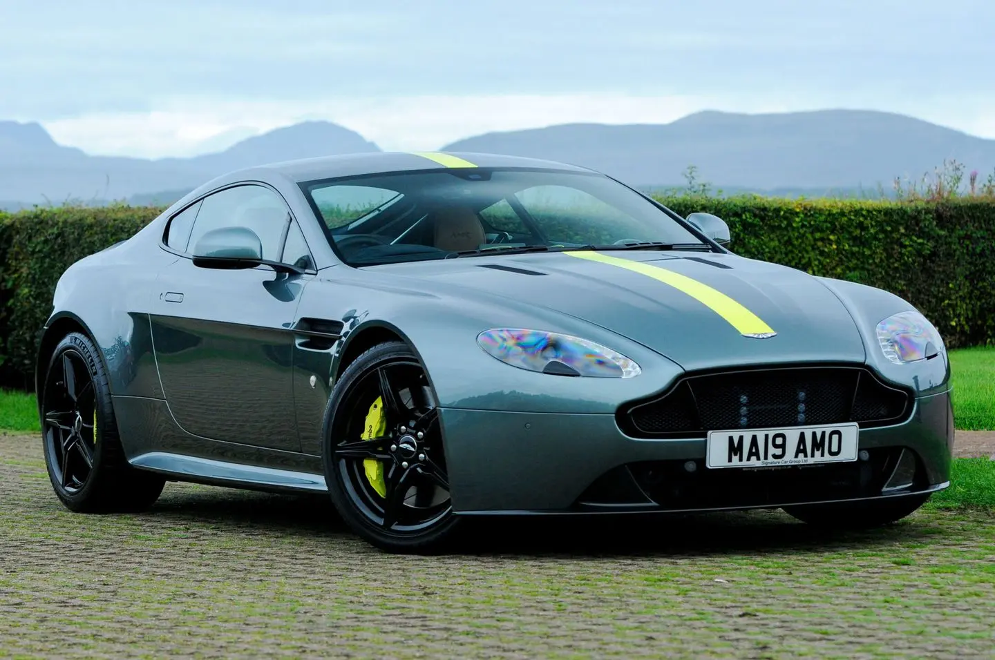 2018 Aston Martin Vantage V8, sold Oct 2026