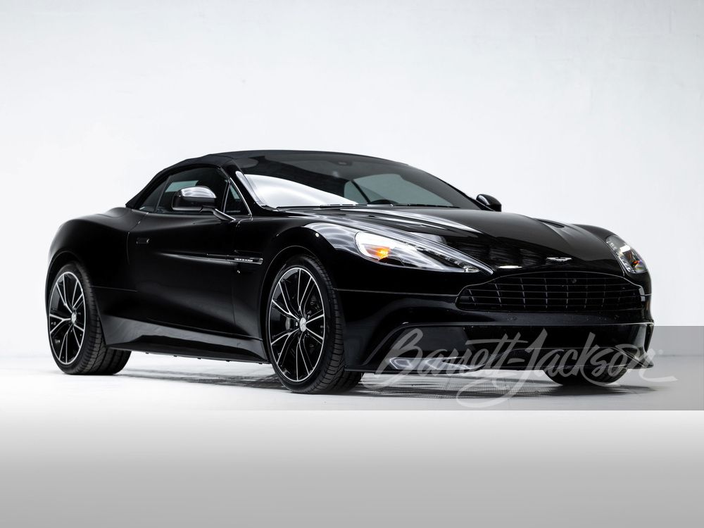 2013 Aston Martin Vanquish Volante, sold Oct 2025