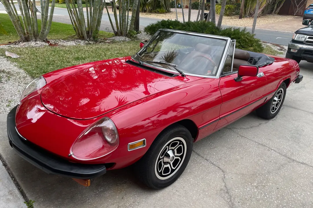 1970 Alfa Romeo Spider, sold Mar 2024