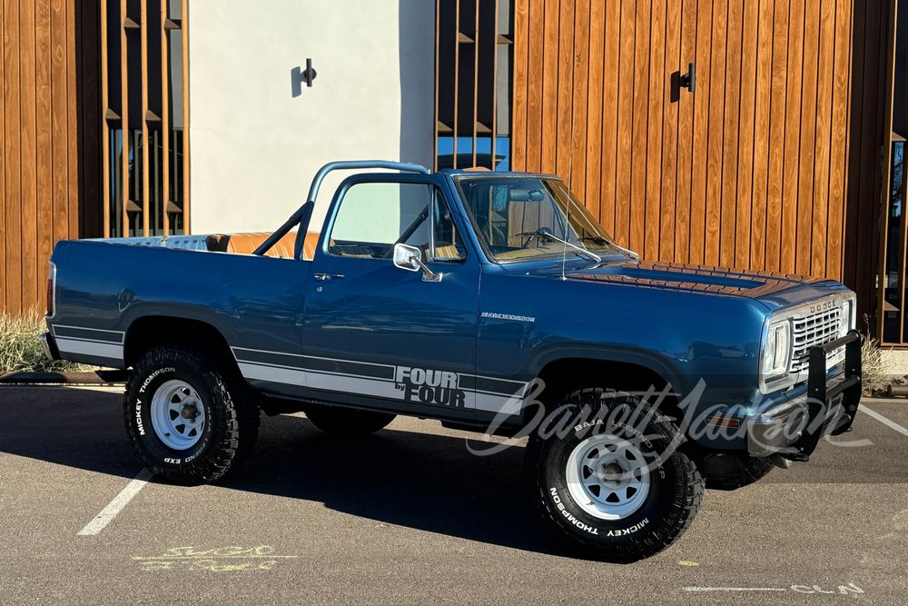 1977 Dodge Ramcharger, sold Jan 2025