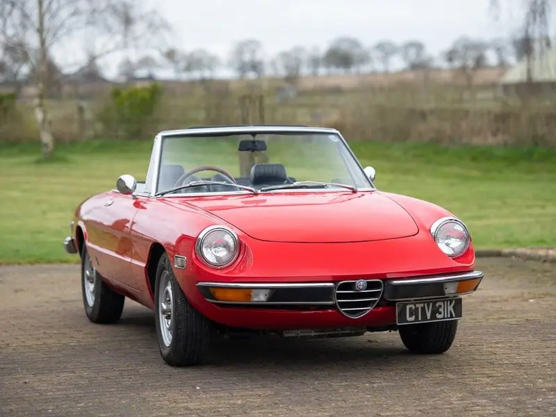 1970 Alfa Romeo Spider, sold Apr 2025