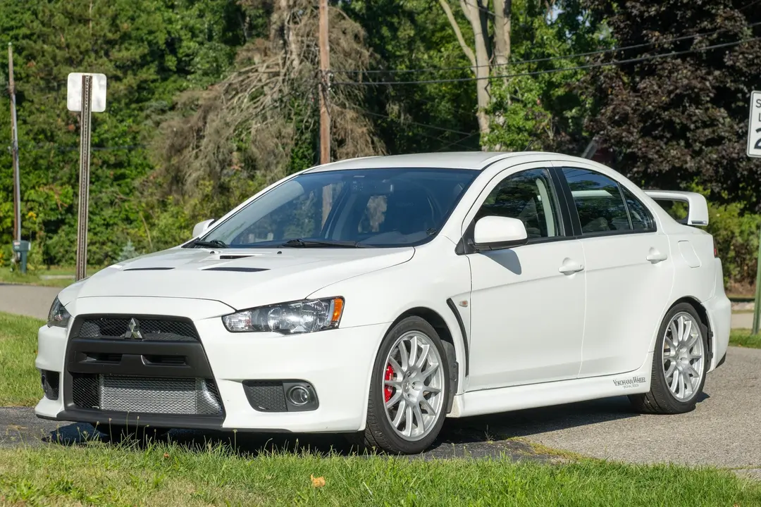 2008 Mitsubishi Lancer Evolution X GSR, sold Sep 2026