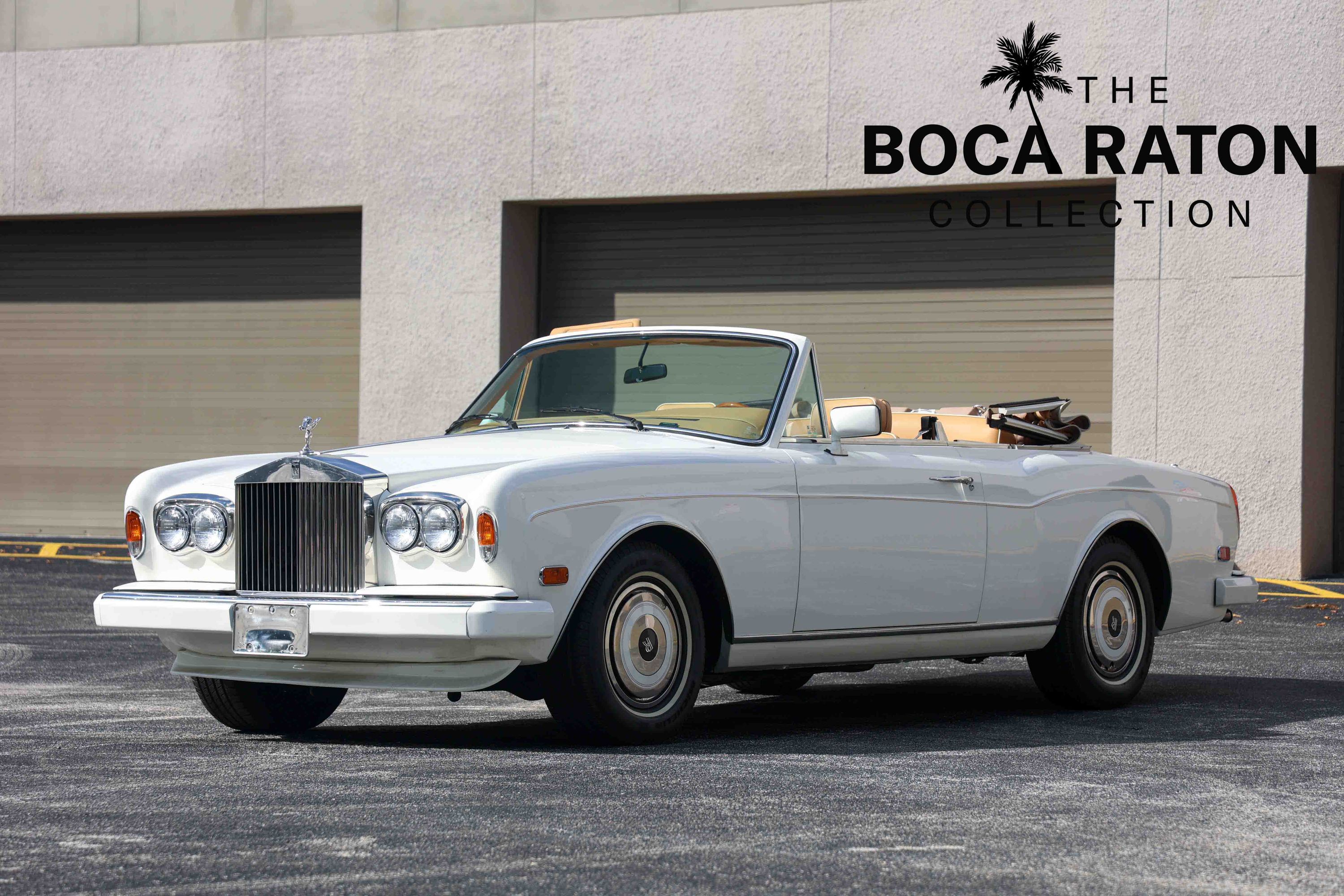 1986 Rolls-Royce Corniche Convertible