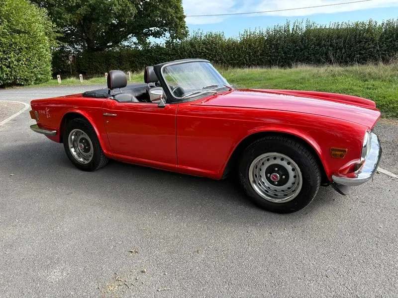 1969 Triumph TR6, sold Oct 2026