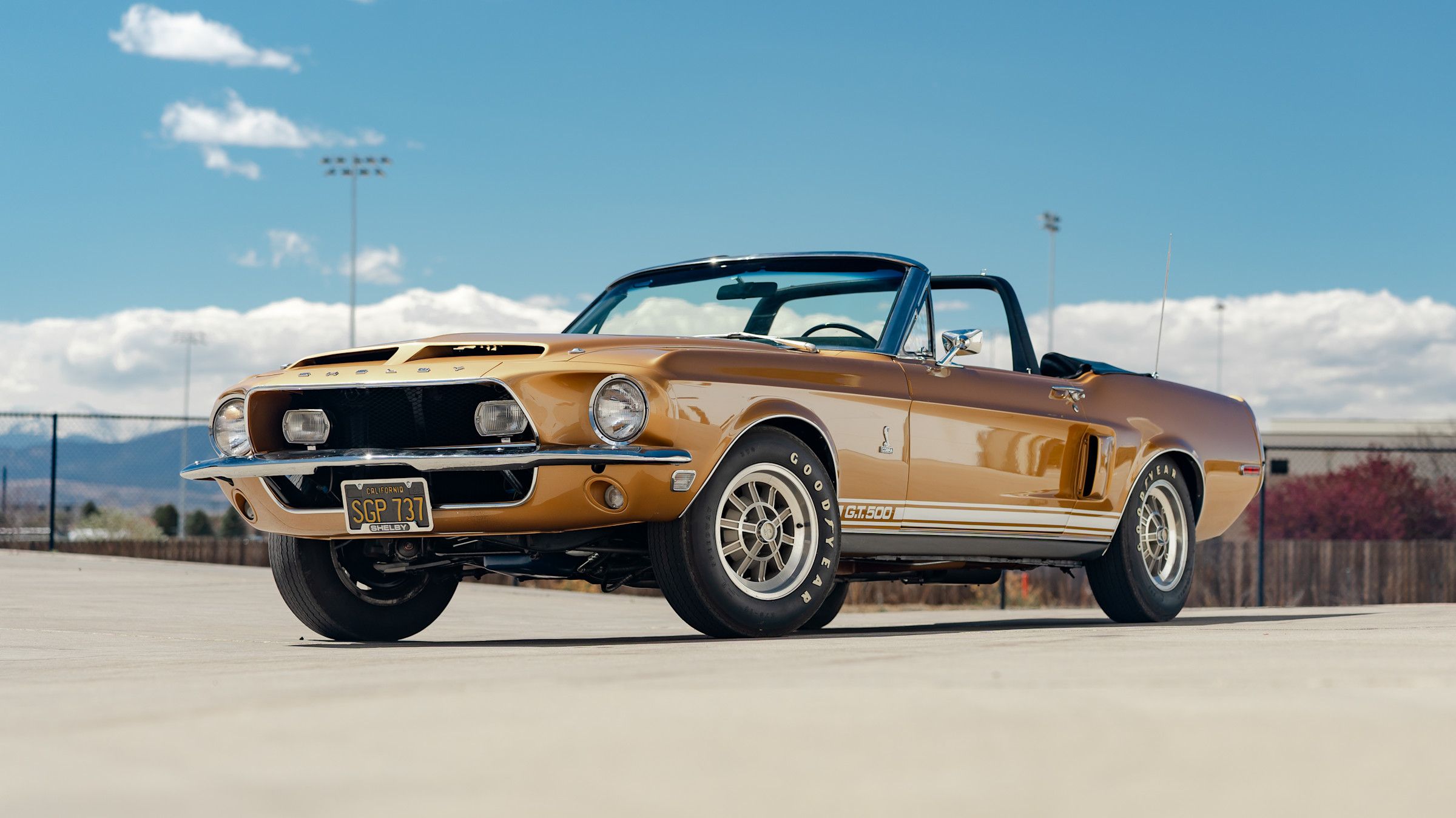 1968 Ford Mustang Shelby GT500 Convertible, sold May 2026