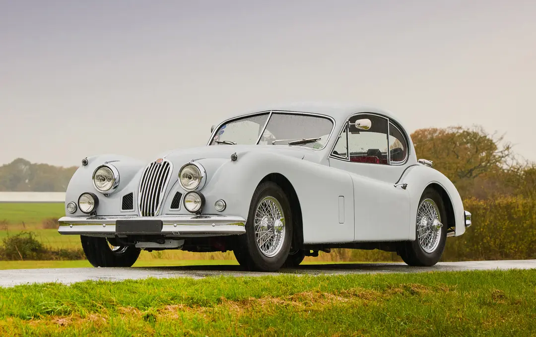 1954 Jaguar XK140 Fixed Head Coupe, sold Jan 2026