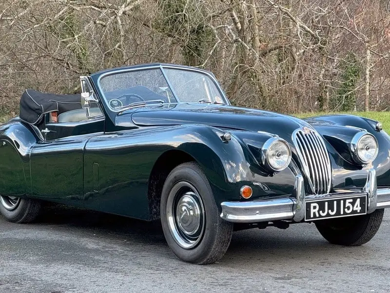 1954 Jaguar XK140 Drophead Coupe, sold Sep 2025