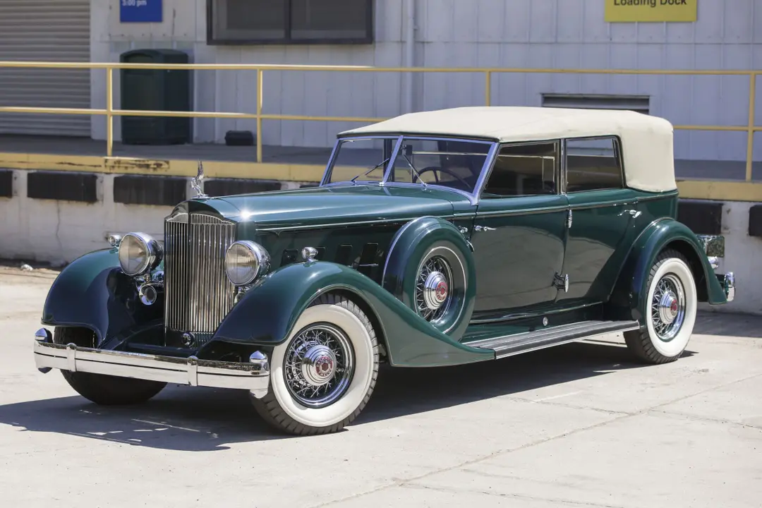 1933 Packard Twelve Coachbuilt, sold Aug 2026