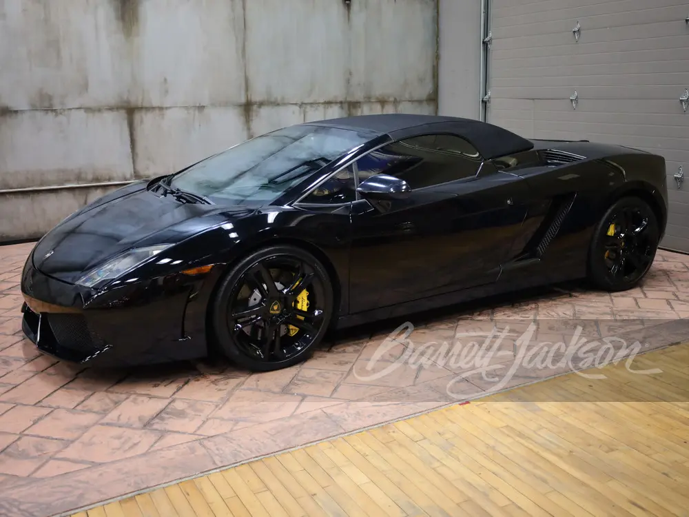 2009 Lamborghini Gallardo LP560-4 Spyder, sold Apr 2026