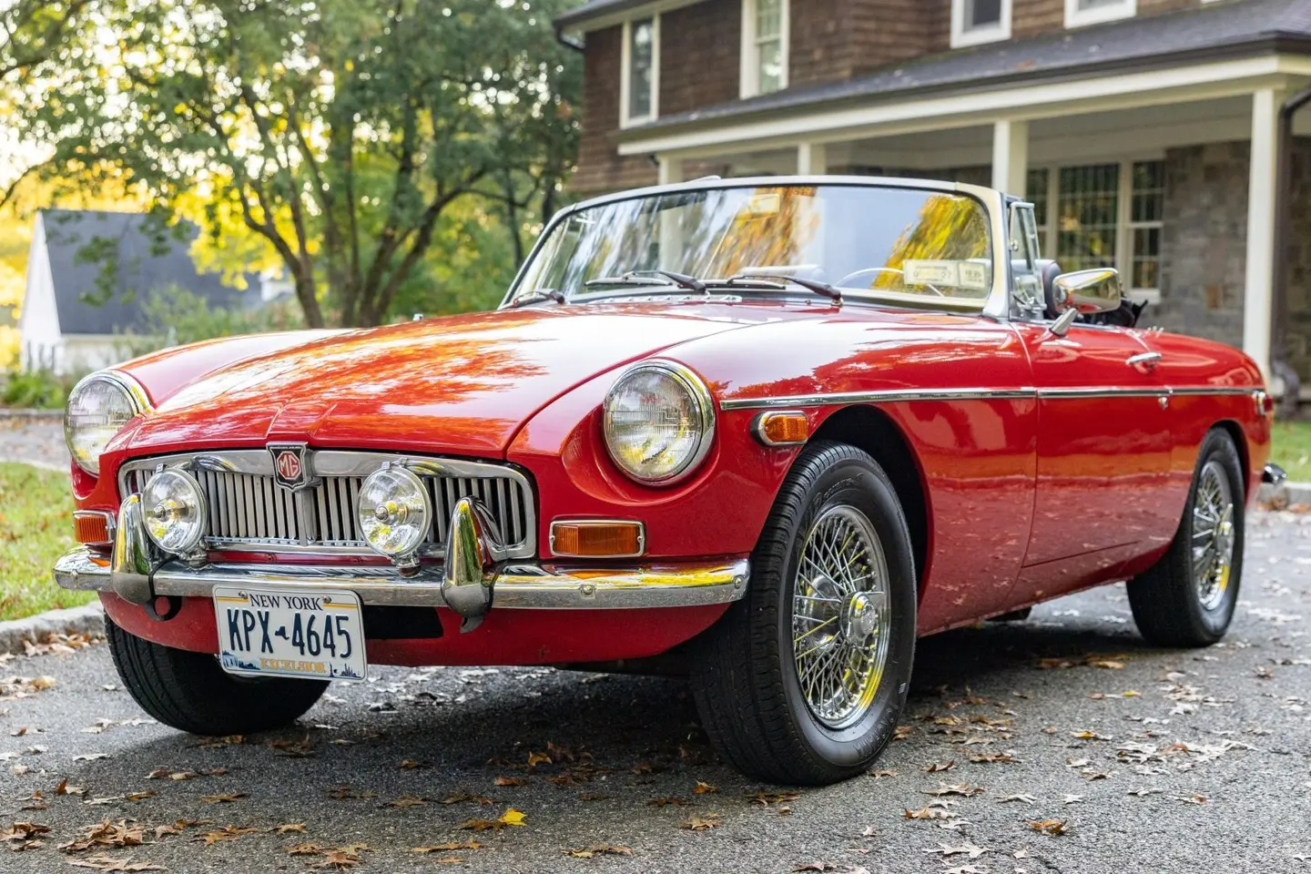 1972 MG MGB Roadster, sold Oct 2026