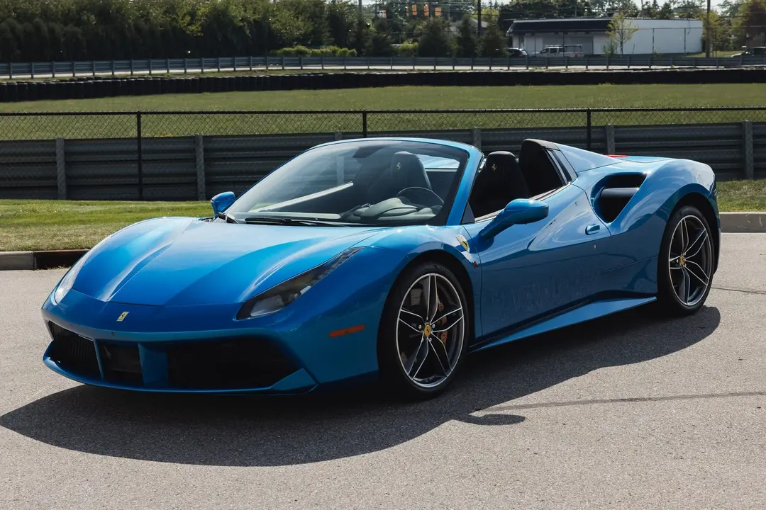 2016 Ferrari 488 Spider, sold Oct 2026