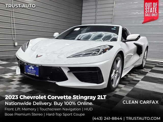 2023 Chevrolet Corvette Stingray