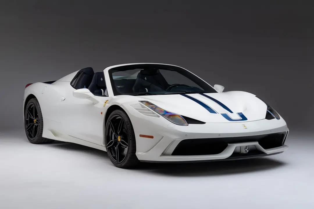 2013 Ferrari 458 Speciale, sold Jul 2026