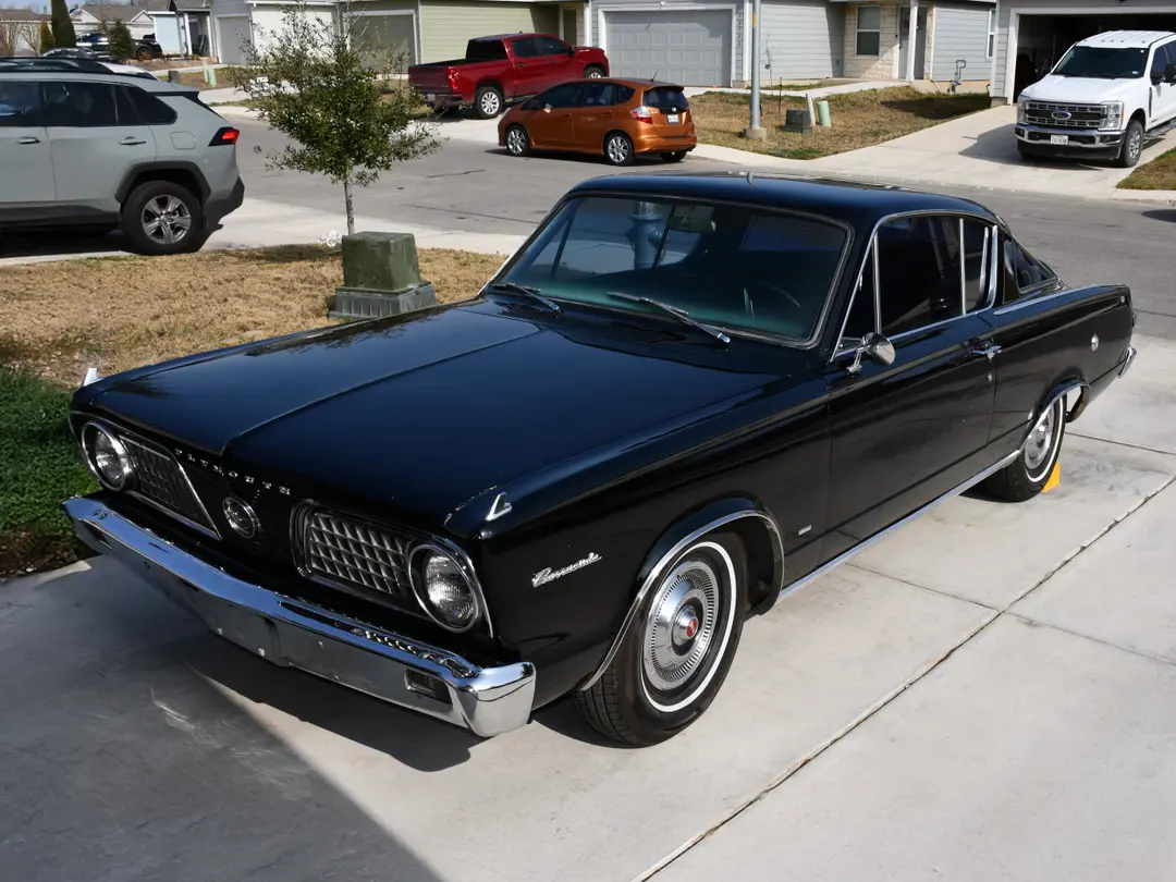 1964 Plymouth Barracuda, sold Mar 2026